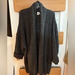 Anthropologie Gray Women's Oversized Sweater